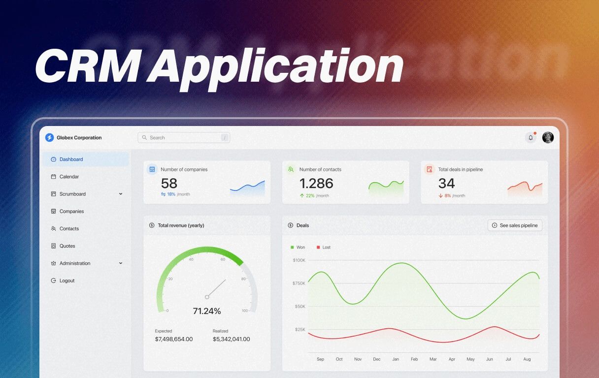 refine CRM Application